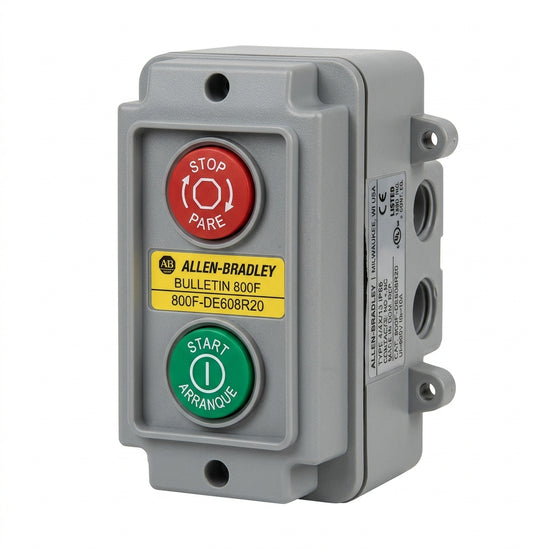 ALLEN-BRADLEY 800F-DE608R20 BOTONES PULSADORES BOTONERAS Y ACCESORIOS