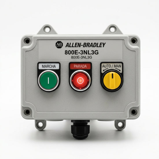 ALLEN-BRADLEY 800E-3NL3G BOTONES PULSADORES BOTONERAS