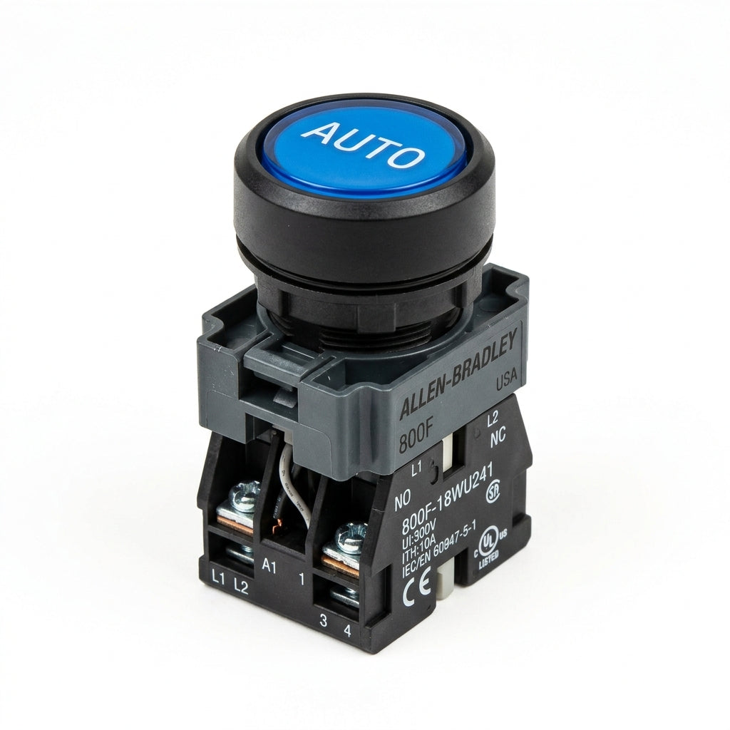 ALLEN-BRADLEY 800F-18WU241 BOTONES PULSADORES BOTONERAS Y ACCESORIOS