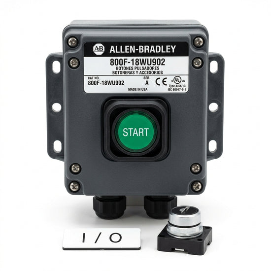 ALLEN-BRADLEY 800F-18WU902 BOTONES PULSADORES BOTONERAS Y ACCESORIOS