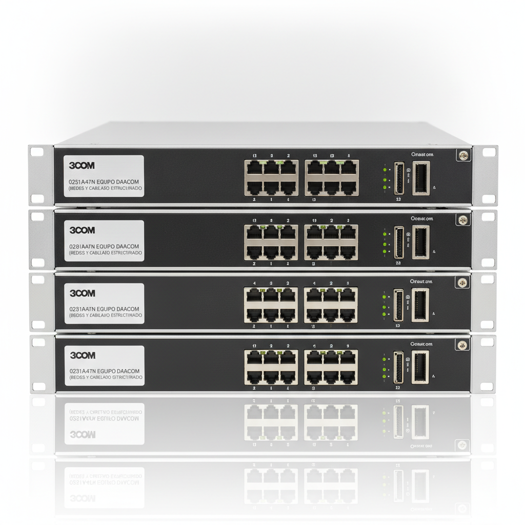 3COM 0231A47N EQUIPO DATACOM (REDES Y CABLEADO ESTRUCTURADO)
