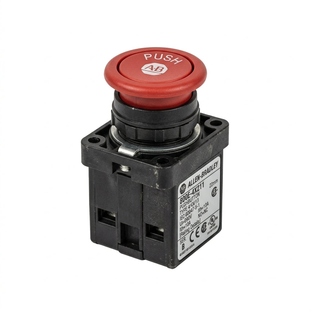 ALLEN-BRADLEY 800E-4X211 BOTONES PULSADORES BOTONERAS