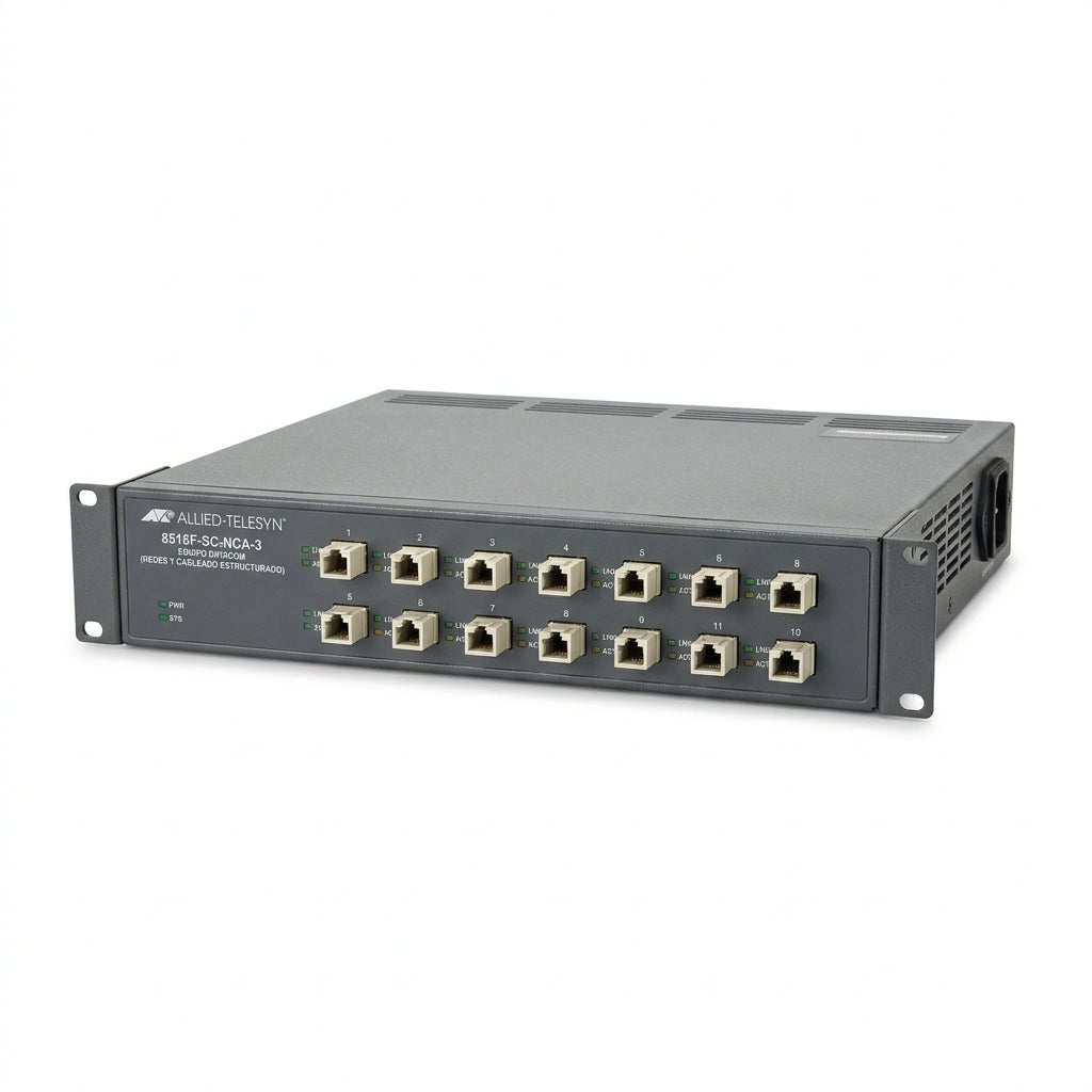 ALLIED-TELESYN 8516F-SC-NCA-3 EQUIPO DATACOM (REDES Y CABLEADO ESTRUCTURADO)