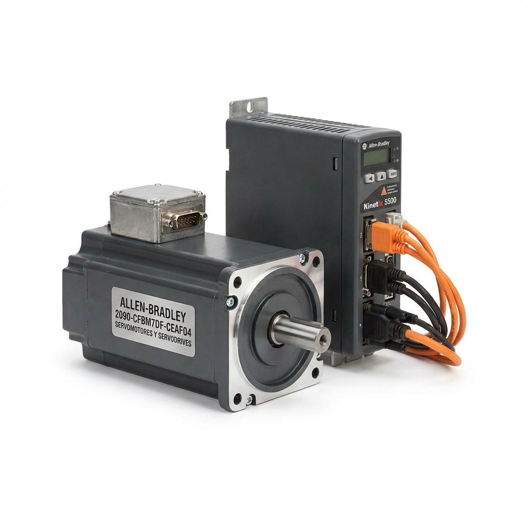 ALLEN-BRADLEY 2090-CFBM7DF-CEAFO4 SERVOMOTORES Y SERVODRIVES