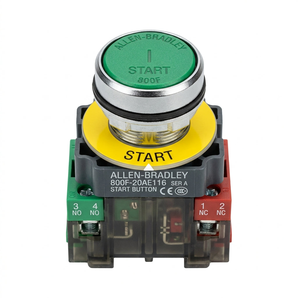 ALLEN-BRADLEY 800F-20AE116 BOTONES PULSADORES BOTONERAS Y ACCESORIOS