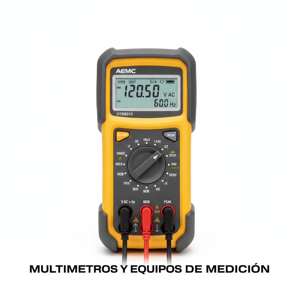 AEMC DTR8510 MULTIMETROS Y EQUIPOS DE MEDICION