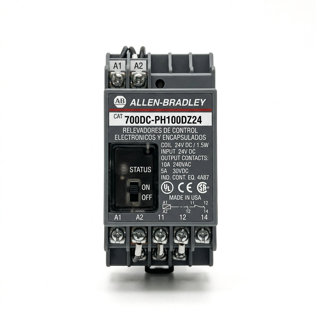 ALLEN-BRADLEY 700DC-PH100DZ24 RELEVADORES DE CONTROL ELECTRONICOS Y ENCAPSULADOS
