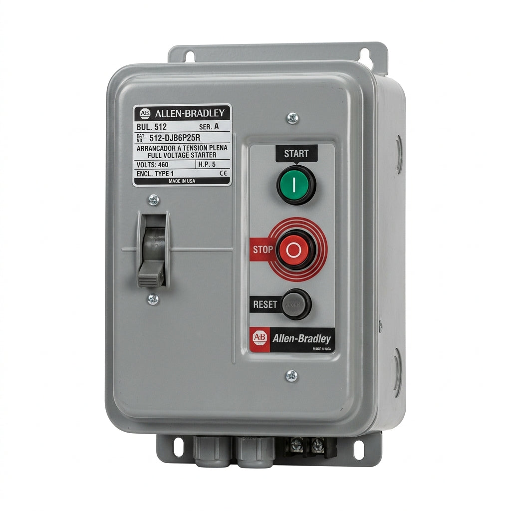 ALLEN-BRADLEY 512-DJB6P25R ARRANCADORES A TENSION PLENA