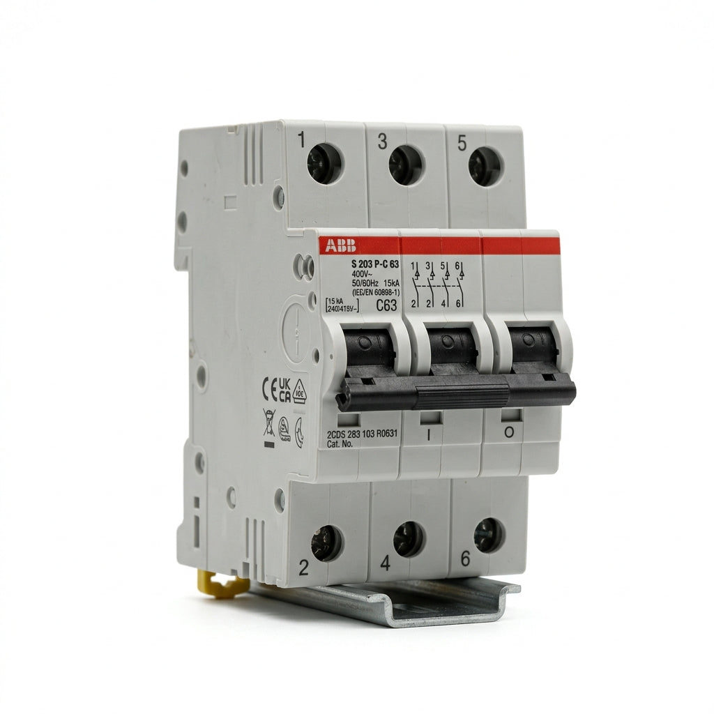 ABB 2CDS283103R0631 INTERRUPTORES TERMOMAGNETICOS MINIATURA RIEL DIN