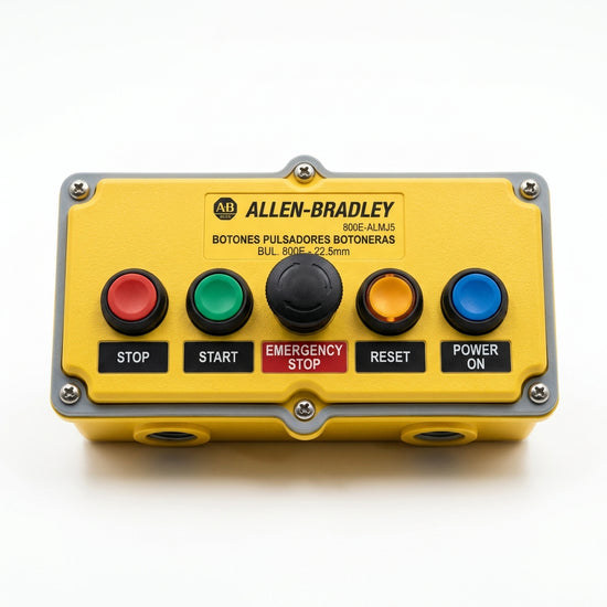 ALLEN-BRADLEY 800E-ALMJ5 BOTONES PULSADORES BOTONERAS