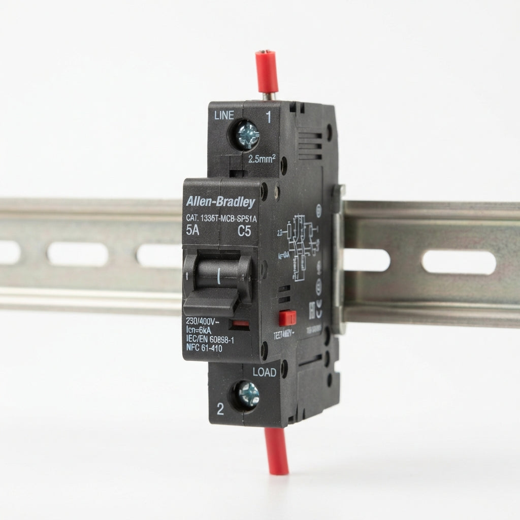 ALLEN-BRADLEY 1336T-MCB-SP51A INTERRUPTORES TERMOMAGNETICOS MINIATURA RIEL DIN