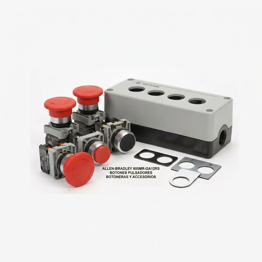 ALLEN-BRADLEY 800MR-QA12RS BOTONES PULSADORES BOTONERAS Y ACCESORIOS