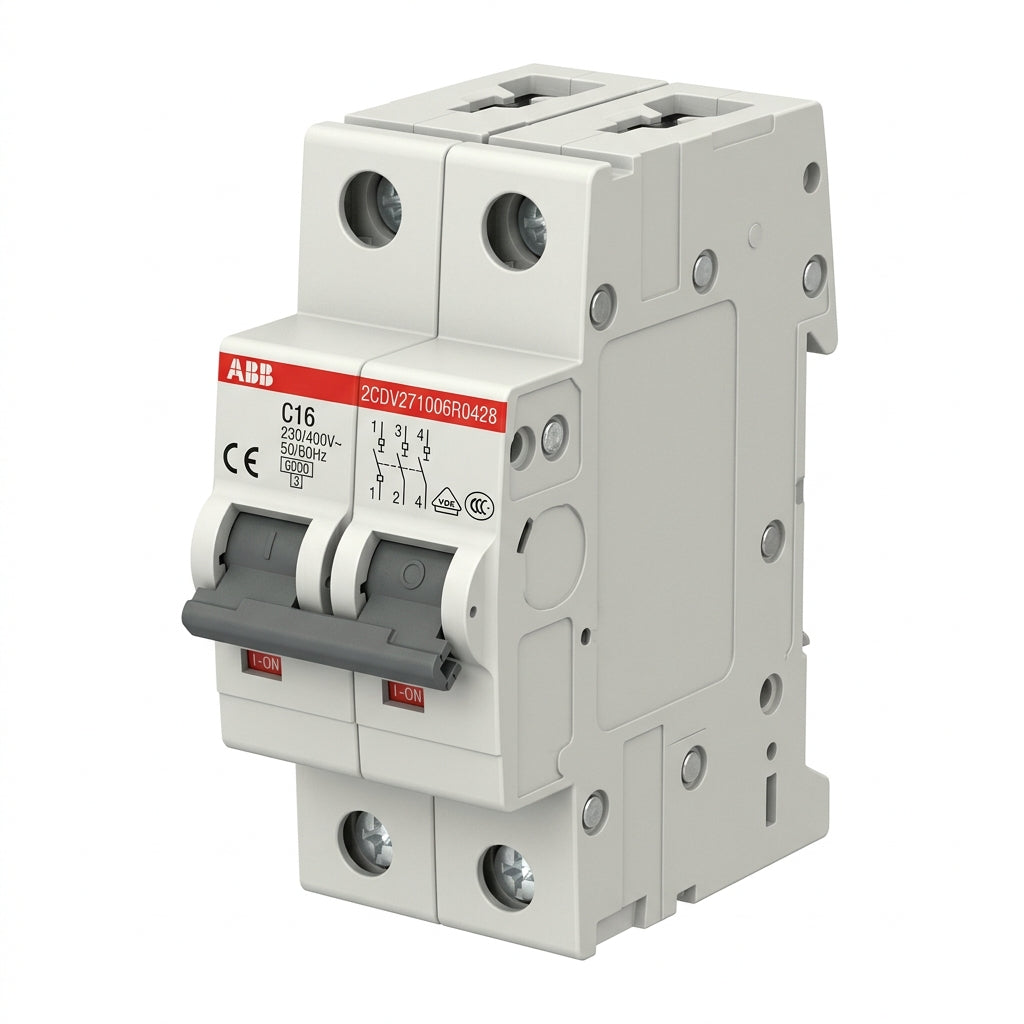 ABB 2CDV271006R0428 INTERRUPTORES TERMOMAGNETICOS MINIATURA RIEL DIN