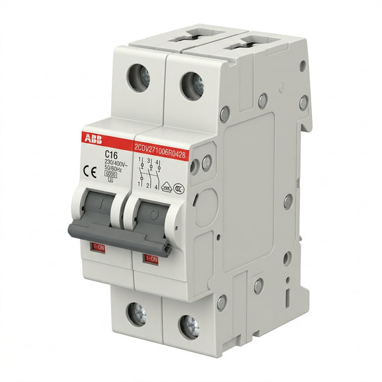 ABB 2CDV271006R0428 INTERRUPTORES TERMOMAGNETICOS MINIATURA RIEL DIN