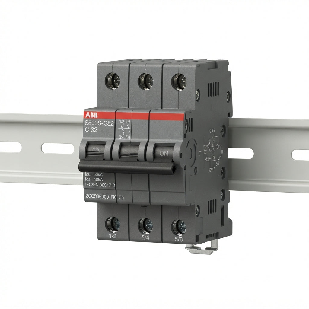 ABB 2CCS863001R0105 INTERRUPTORES TERMOMAGNETICOS MINIATURA RIEL DIN
