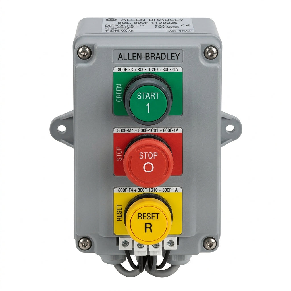 ALLEN-BRADLEY 800F-11BU226 BOTONES PULSADORES BOTONERAS Y ACCESORIOS