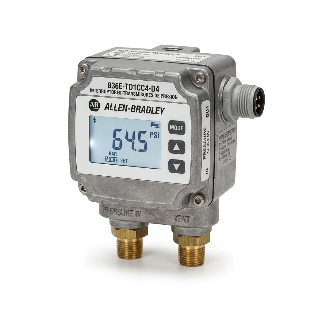 ALLEN-BRADLEY 836E-TD1CC4-D4 INTERRUPTORES-TRANSMISORES DE PRESION (PRESOSTATO)