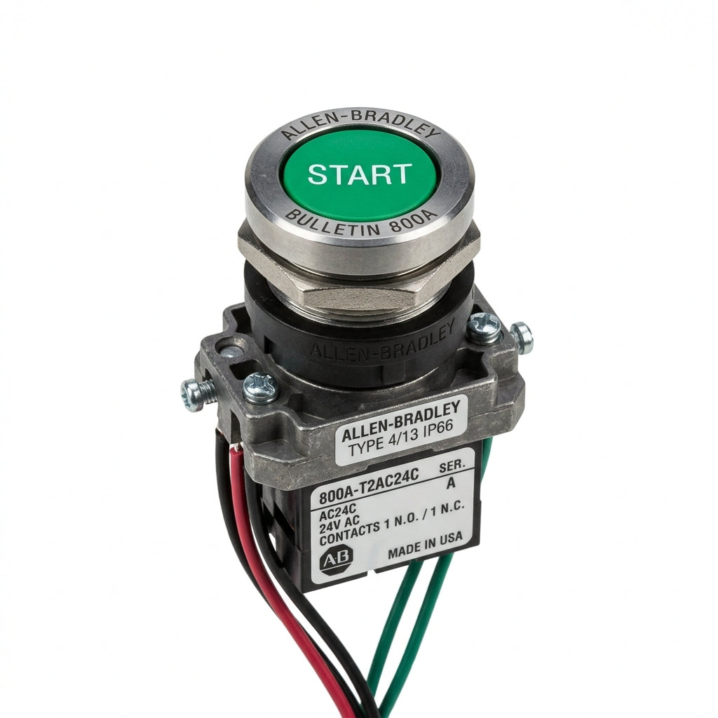 ALLEN-BRADLEY 800A-T2AC24C BOTONES PULSADORES BOTONERAS Y ACCESORIOS