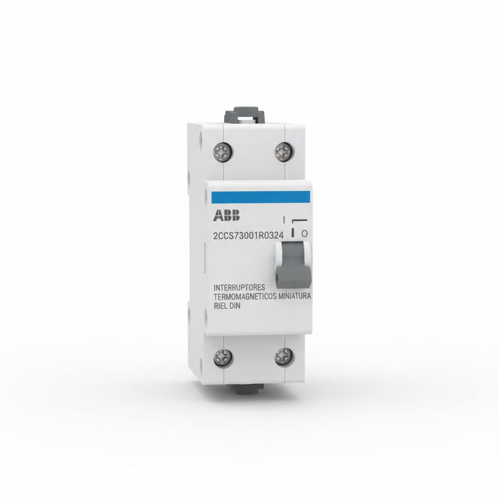 ABB 2CCS573001R0324 INTERRUPTORES TERMOMAGNETICOS MINIATURA RIEL DIN