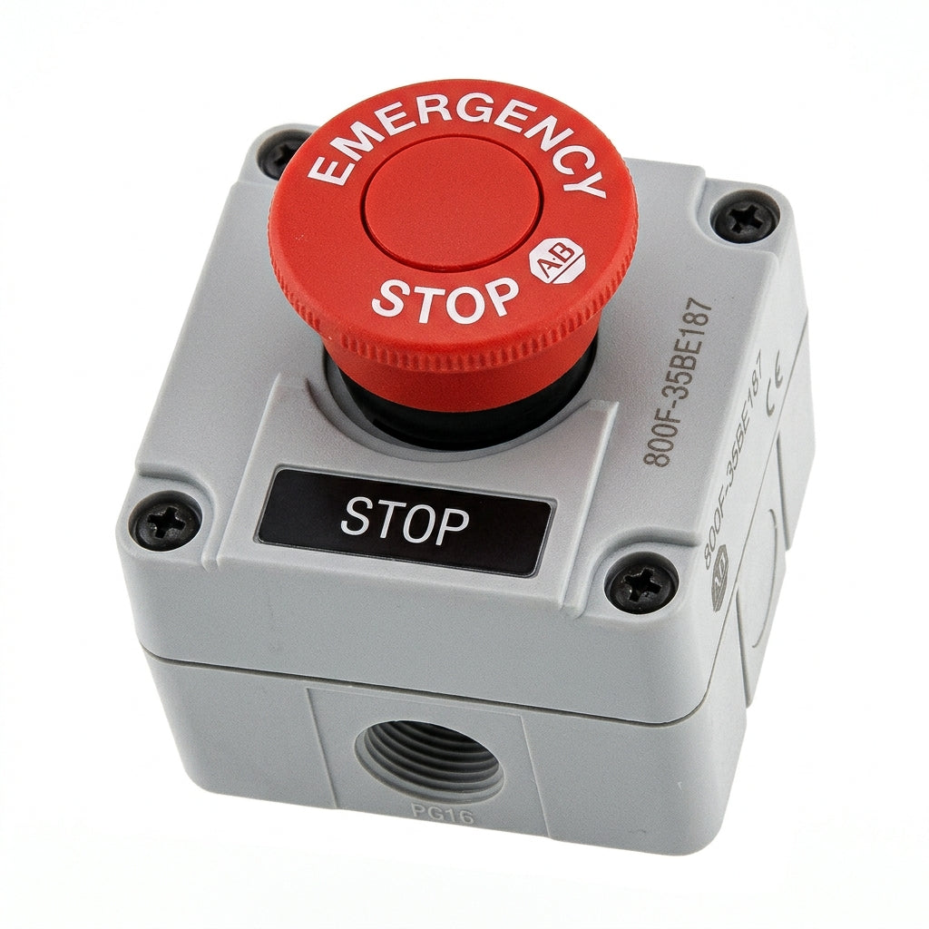 ALLEN-BRADLEY 800F-35BE187 BOTONES PULSADORES BOTONERAS Y ACCESORIOS