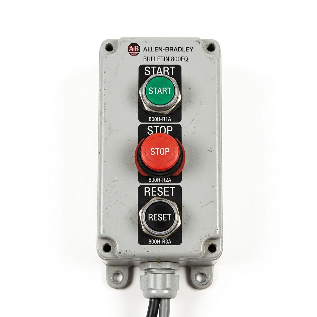 ALLEN-BRADLEY 800EQ-HR23 BOTONES PULSADORES BOTONERAS