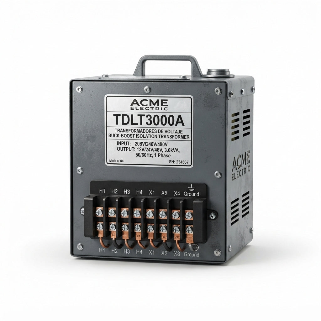 ACME-ELECTRIC TDLT3000A TRANSFORMADORES DE VOLTAJE