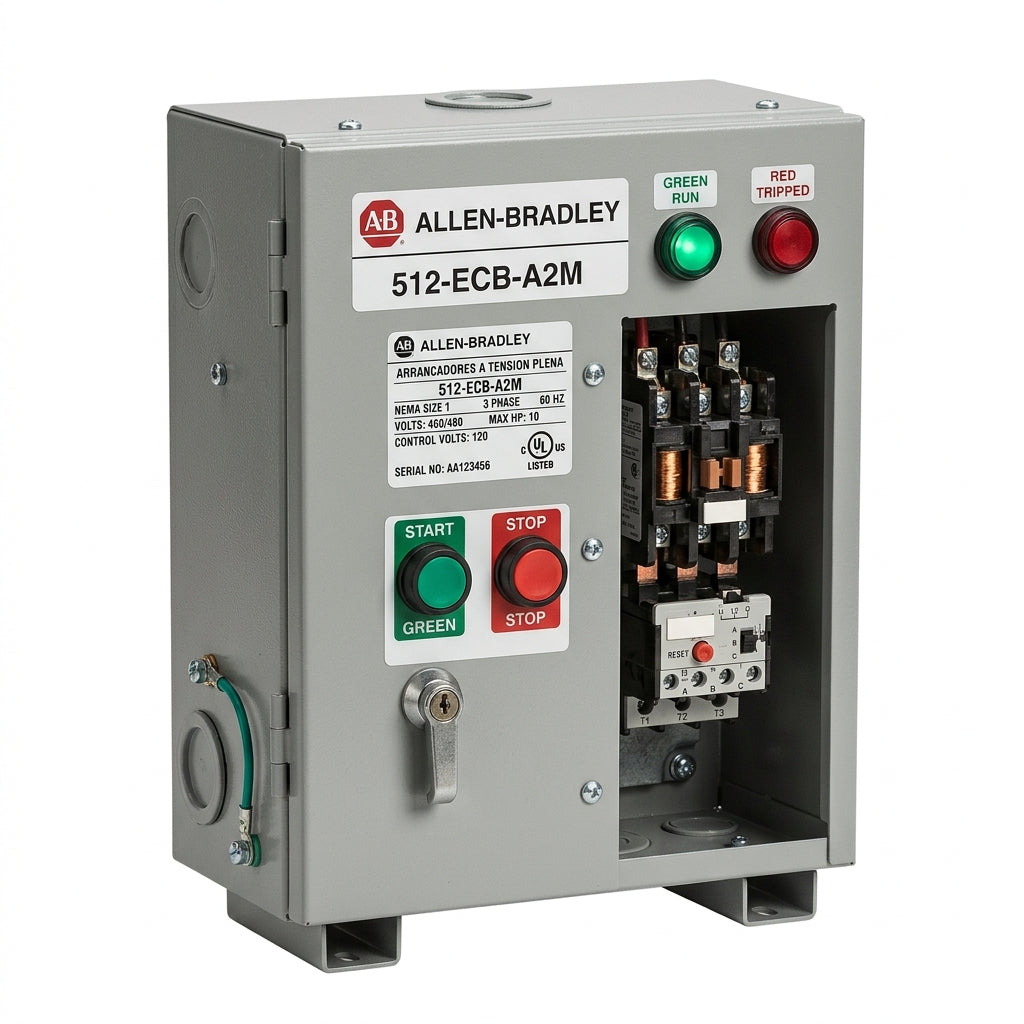 ALLEN-BRADLEY 512-ECB-A2M ARRANCADORES A TENSION PLENA