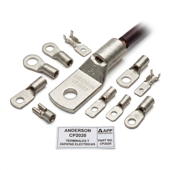 ANDERSON CP2020 TERMINALES Y ZAPATAS ELECTRICAS