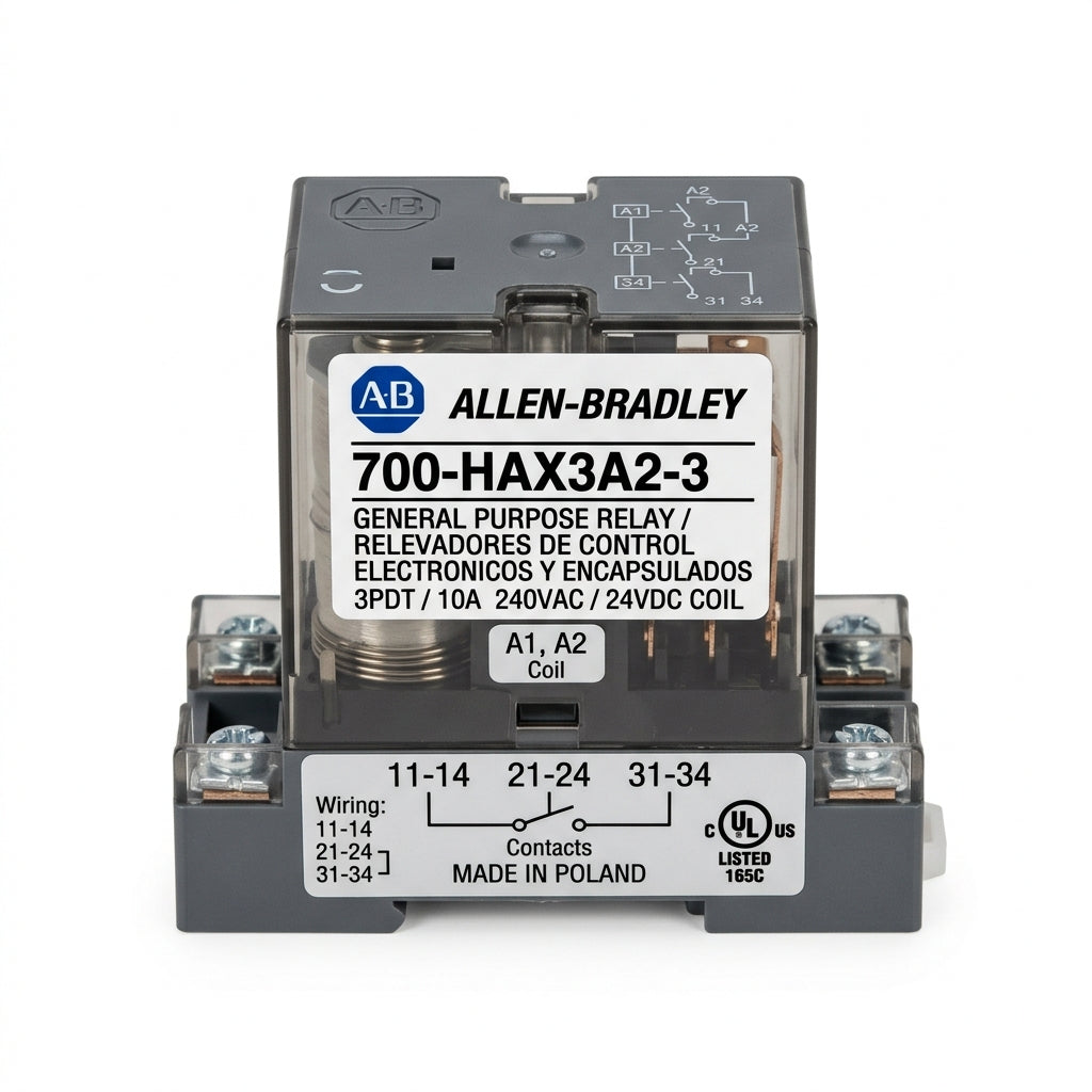 ALLEN-BRADLEY 700-HAX3A2-3 RELEVADORES DE CONTROL ELECTRONICOS Y ENCAPSULADOS