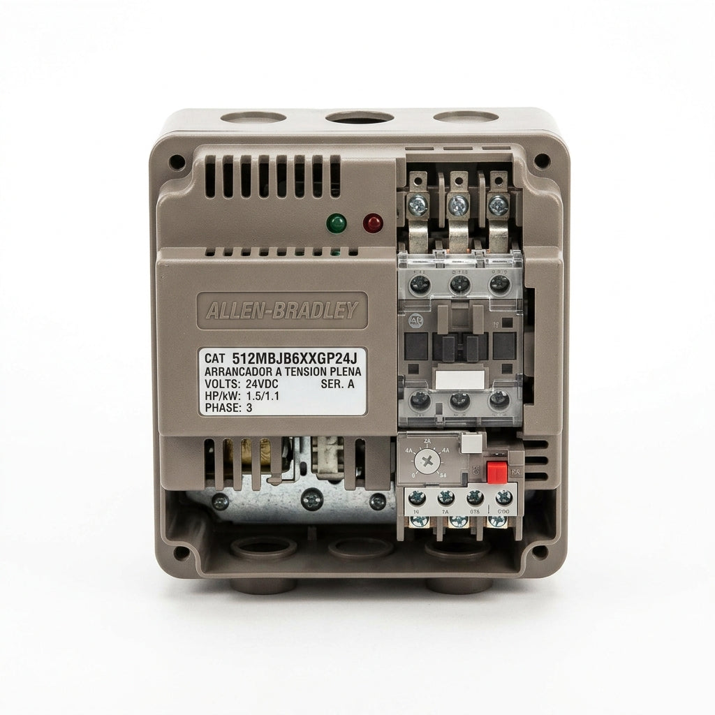 ALLEN-BRADLEY 512MBJB6XXGP24J ARRANCADORES A TENSION PLENA