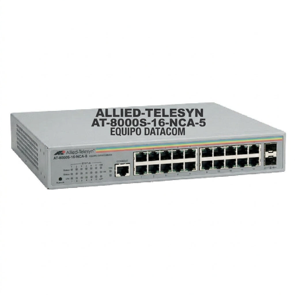 ALLIED-TELESYN AT-8000S-16-NCA-5 EQUIPO DATACOM (REDES Y CABLEADO ESTRUCTURADO)