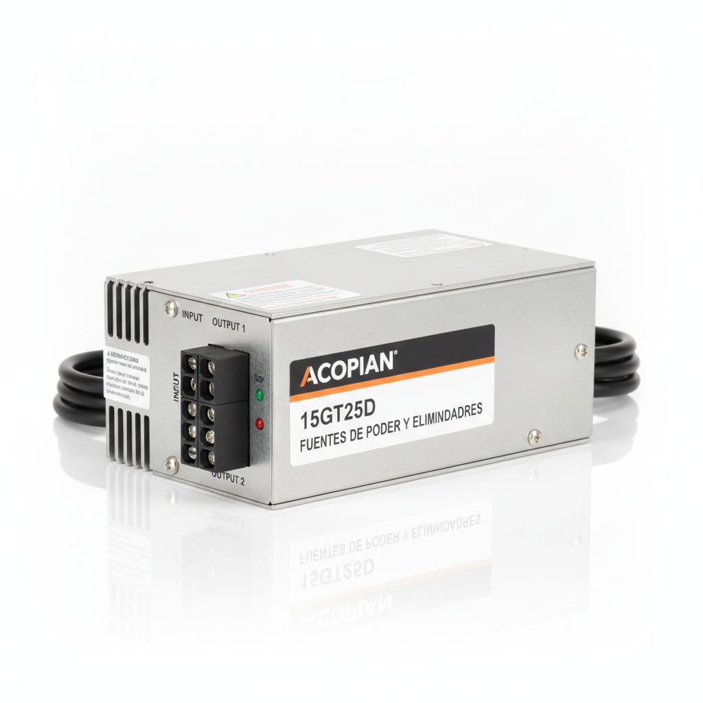 ACOPIAN 15GT25D FUENTES DE PODER Y ELIMINADORES