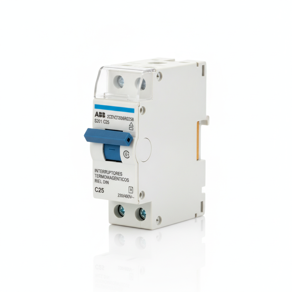 ABB 2CDV272006R0258 INTERRUPTORES TERMOMAGNETICOS MINIATURA RIEL DIN