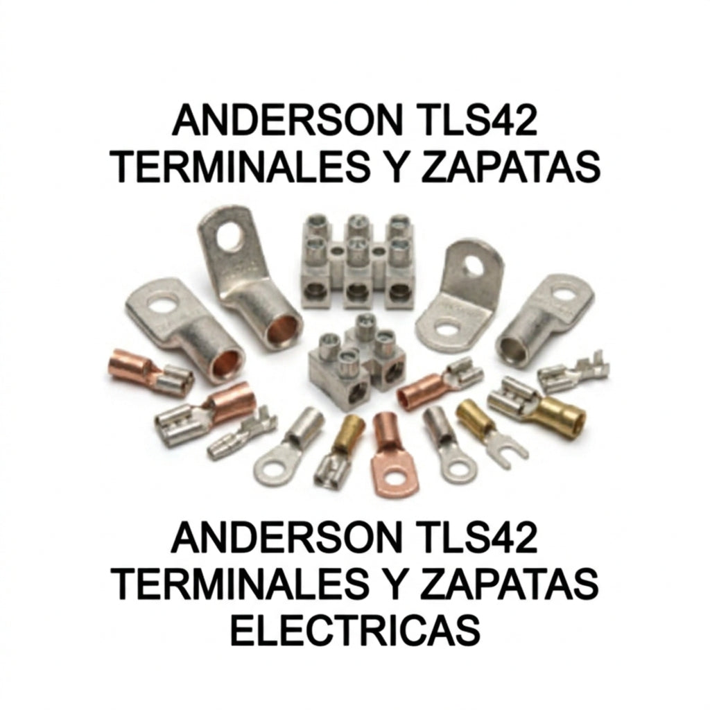 ANDERSON TLS42 TERMINALES Y ZAPATAS ELECTRICAS