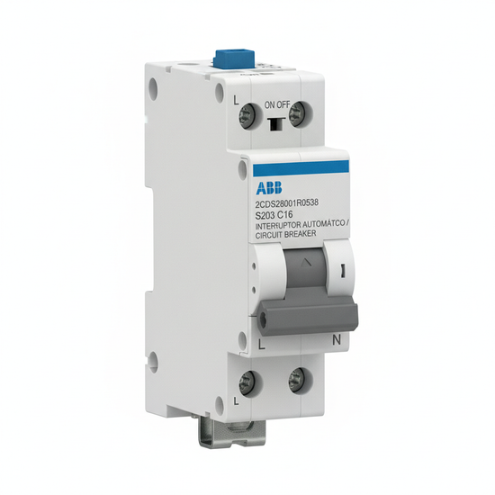 ABB 2CDS283001R0538 INTERRUPTORES TERMOMAGNETICOS MINIATURA RIEL DIN