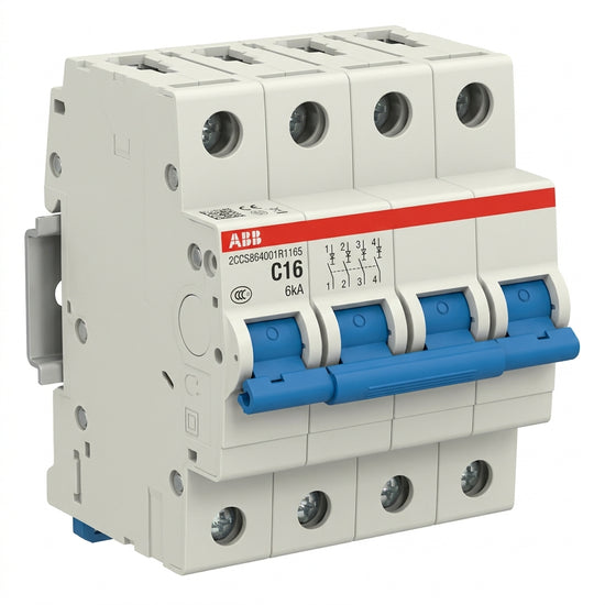 ABB 2CCS864001R1165 INTERRUPTORES TERMOMAGNETICOS MINIATURA RIEL DIN