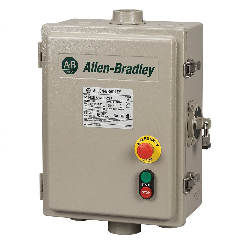 ALLEN-BRADLEY 512-EJB-A2M-6P-27R ARRANCADORES A TENSION PLENA