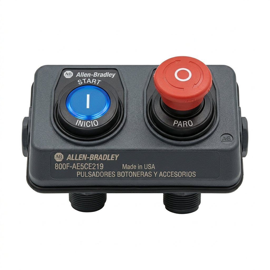 ALLEN-BRADLEY 800F-AE5CE219 BOTONES PULSADORES BOTONERAS Y ACCESORIOS