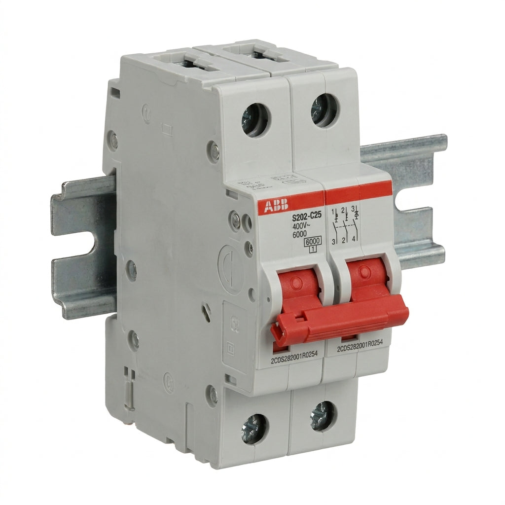 ABB 2CDS282001R0254 INTERRUPTORES TERMOMAGNETICOS MINIATURA RIEL DIN
