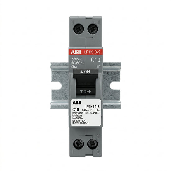 ABB LP1K10-S INTERRUPTORES TERMOMAGNETICOS MINIATURA RIEL DIN