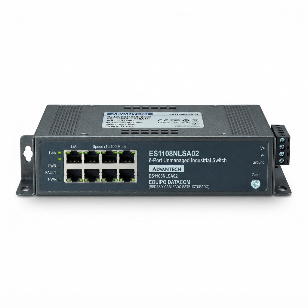 ADVANTECH ES1108NLSA02 EQUIPO DATACOM (REDES Y CABLEADO ESTRUCTURADO)