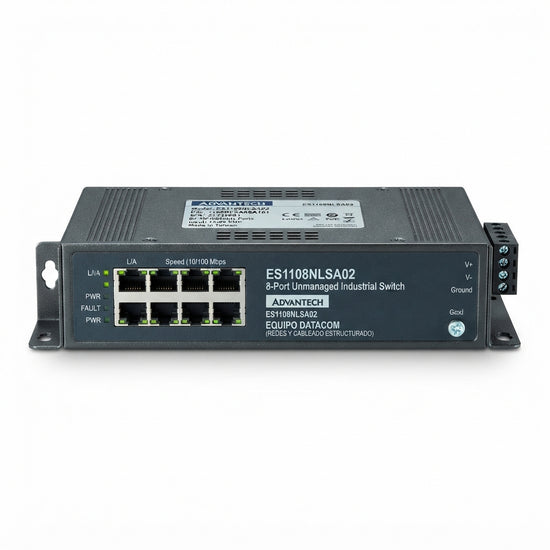 ADVANTECH ES1108NLSA02 EQUIPO DATACOM (REDES Y CABLEADO ESTRUCTURADO)