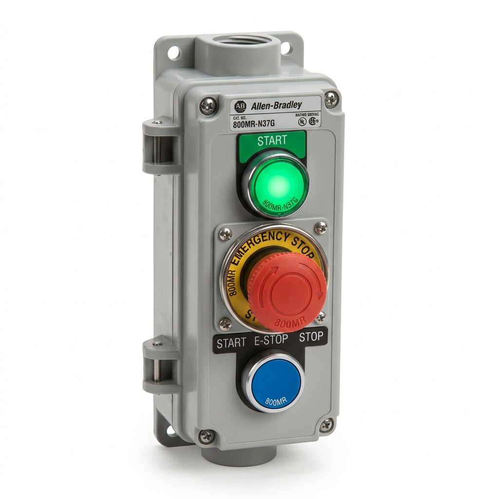 ALLEN-BRADLEY 800MR-N37G BOTONES PULSADORES BOTONERAS Y ACCESORIOS