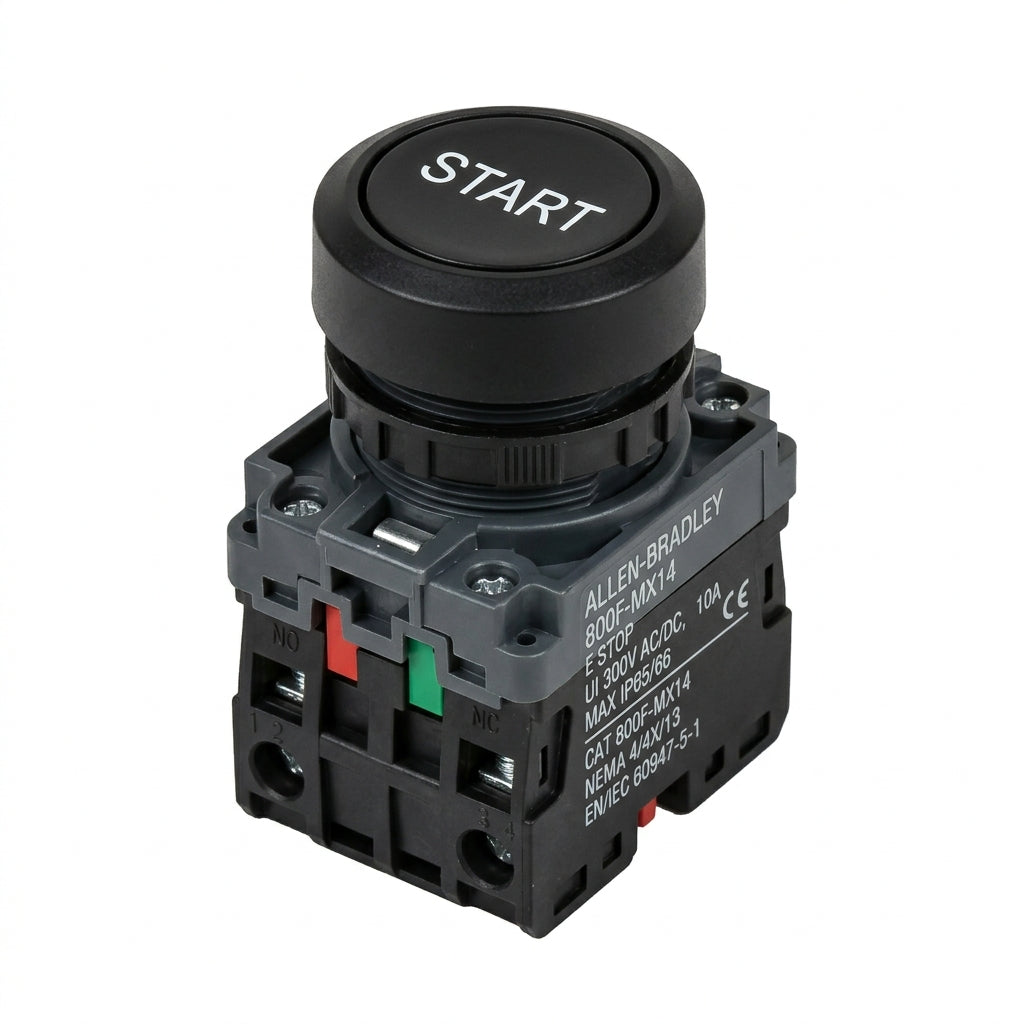 ALLEN-BRADLEY 800F-MX14 BOTONES PULSADORES BOTONERAS Y ACCESORIOS