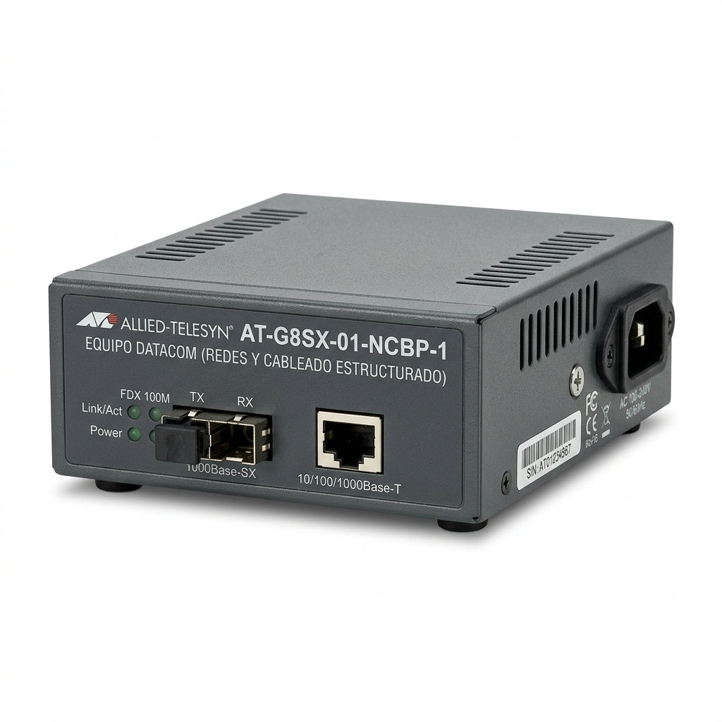 ALLIED-TELESYN AT-G8SX-01-NCBP-1 EQUIPO DATACOM (REDES Y CABLEADO ESTRUCTURADO)