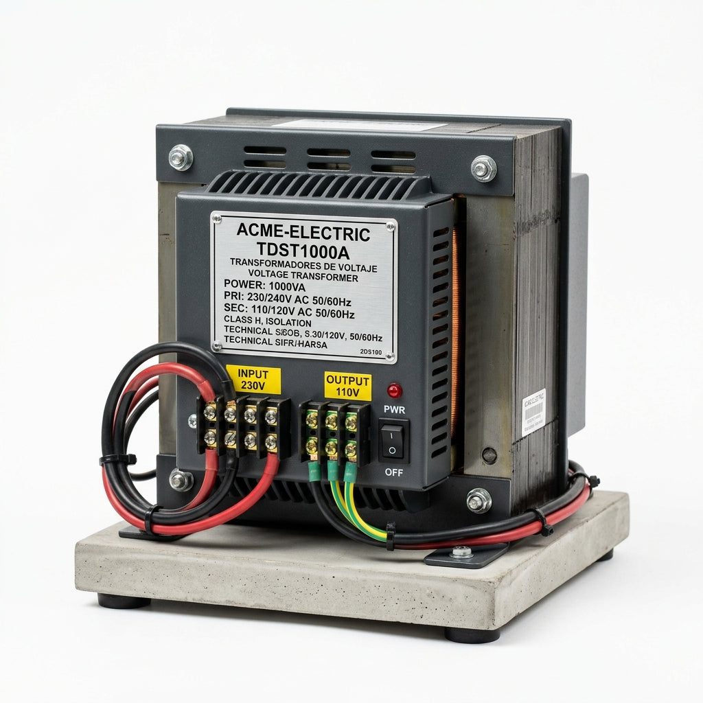 ACME-ELECTRIC TDST1000A TRANSFORMADORES DE VOLTAJE