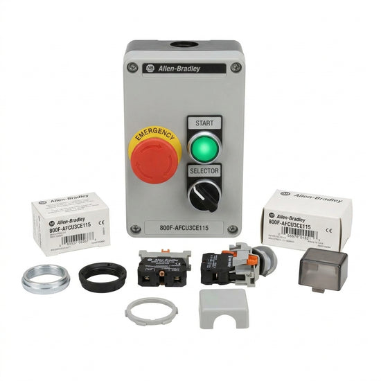 ALLEN-BRADLEY 800F-AFCU3CE115 BOTONES PULSADORES BOTONERAS Y ACCESORIOS
