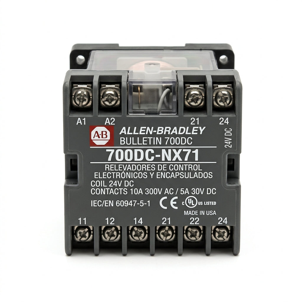 ALLEN-BRADLEY 700DC-NX71 RELEVADORES DE CONTROL ELECTRONICOS Y ENCAPSULADOS