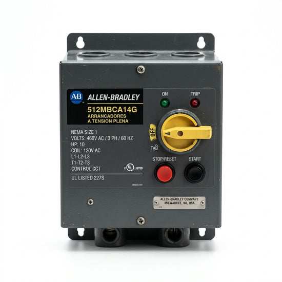 ALLEN-BRADLEY 512MBCA14G ARRANCADORES A TENSION PLENA