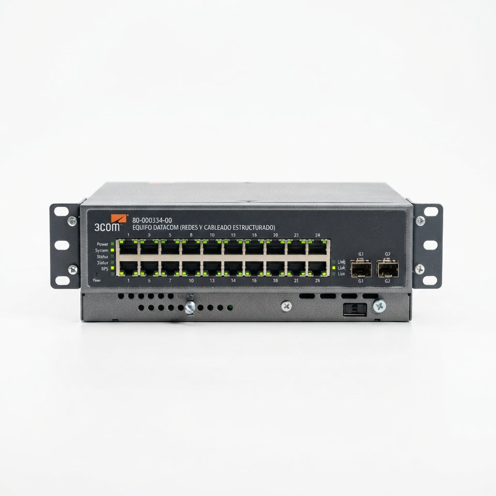 3COM 80-000334-00 EQUIPO DATACOM (REDES Y CABLEADO ESTRUCTURADO)